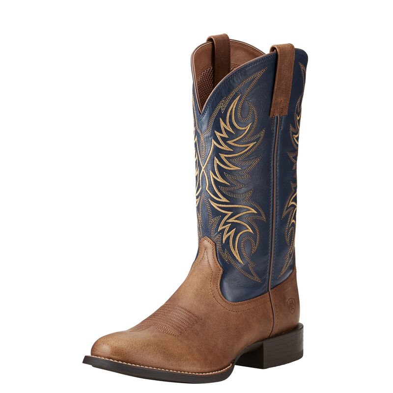 Ariat Western: Sport Horseman Botas Western Hombre - Beige (FVWPI0431)